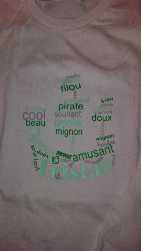 T-shirt enfant personnalisé