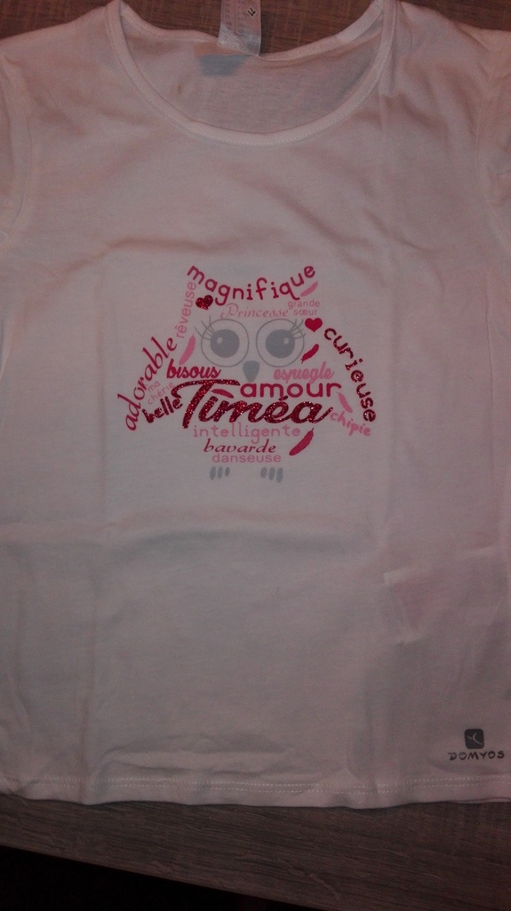 T-shirt enfant personnalisé